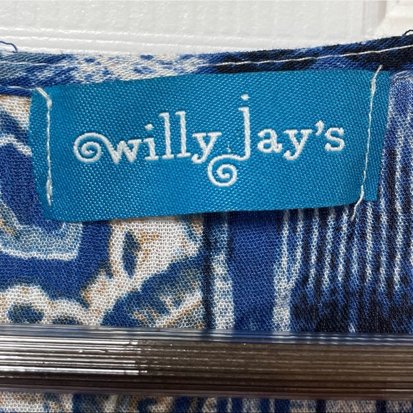 Willy Jays Women's V-neck Multiprint Romper Size Small - Picture 8 of 11